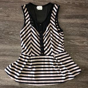 Urban outfitters peplum top
